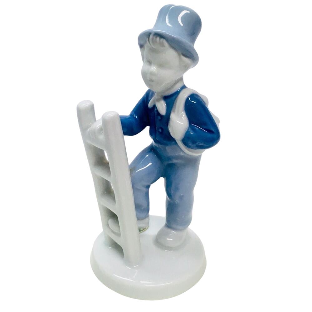 Gerold Porzellan Bavaria Boy Chimney Sweeper Figurine